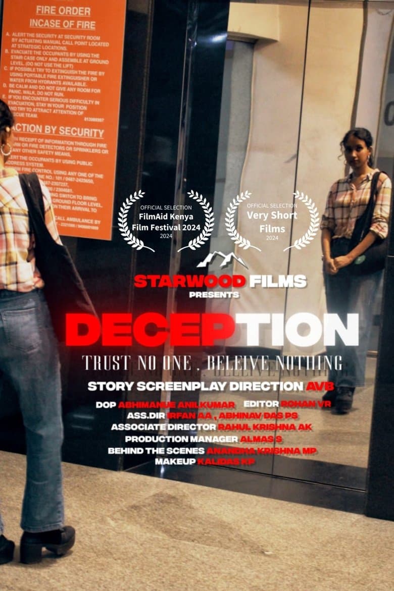 Deception - trust no one, Believe nothing