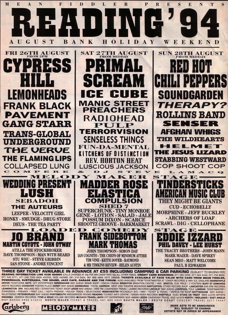 Radiohead | Reading Festival 1994
