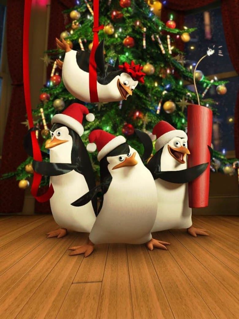 The Madagascar Penguins in a Christmas Caper